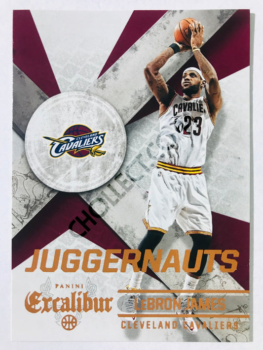 LeBron James - Cleveland Cavaliers 2014-15 Panini Excalibur Juggernauts #5