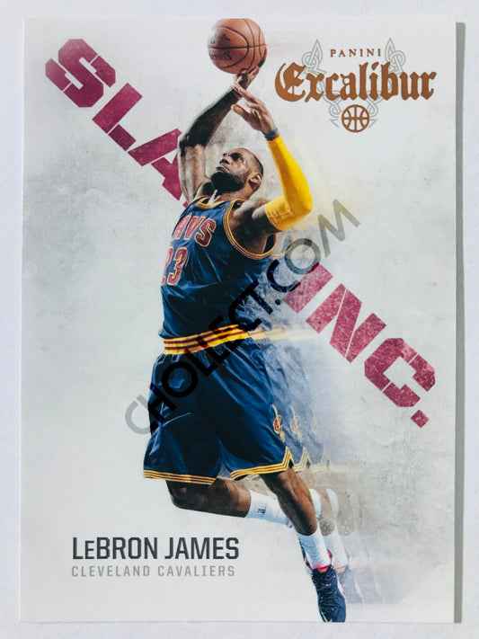 LeBron James - Cleveland Cavaliers 2014-15 Panini Excalibur Slam Inc. #3