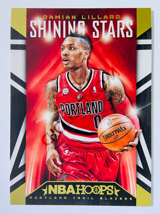 Damian Lillard - Portland Trail Blazers 2014-15 Panini Hoops Shining Stars #16