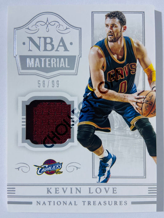 Kevin Love - Cleveland Cavaliers 2014-15 Panini National Treasures #NBA-KLO | 58/99