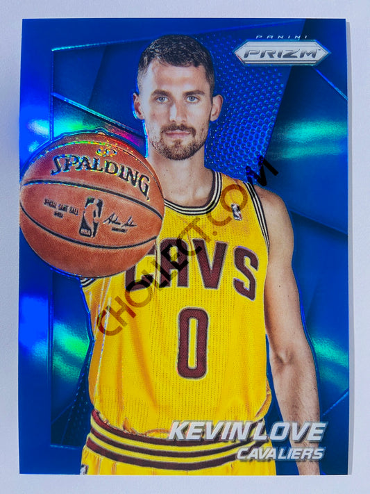 Kevin Love - Cleveland Cavaliers 2014-15 Panini Prizm Blue Prizm Parallel #106 | 14/99