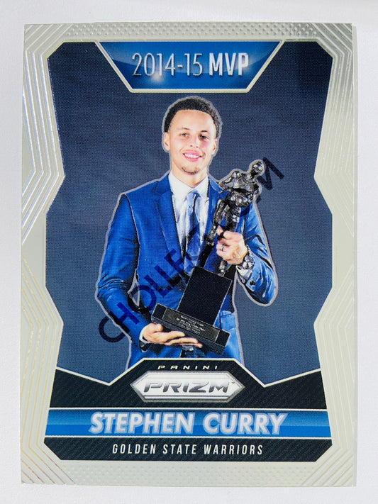 Stephen Curry - Golden State Warriors 2014-15 Panini Prizm MVP #400