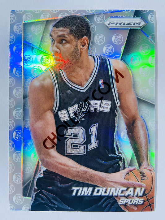 Tim Duncan - San Antonio Spurs 2014-15 Panini Prizm SP Variation #4