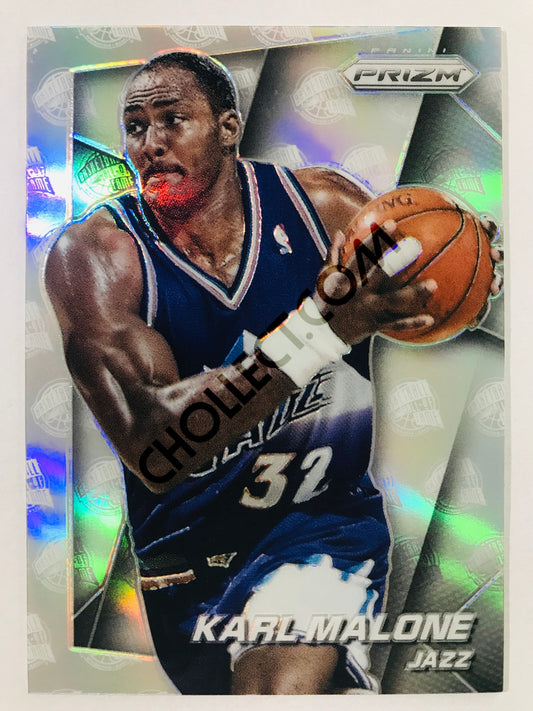 Karl Malone - Utah Jazz 2014-15 Panini Prizm Hall of Fame #22