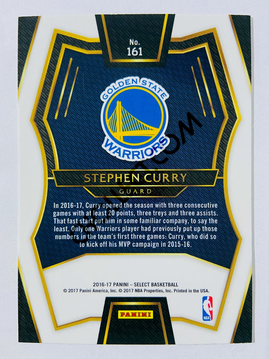 Stephen Curry – Golden State Warriors 2016-17 Panini Select #161