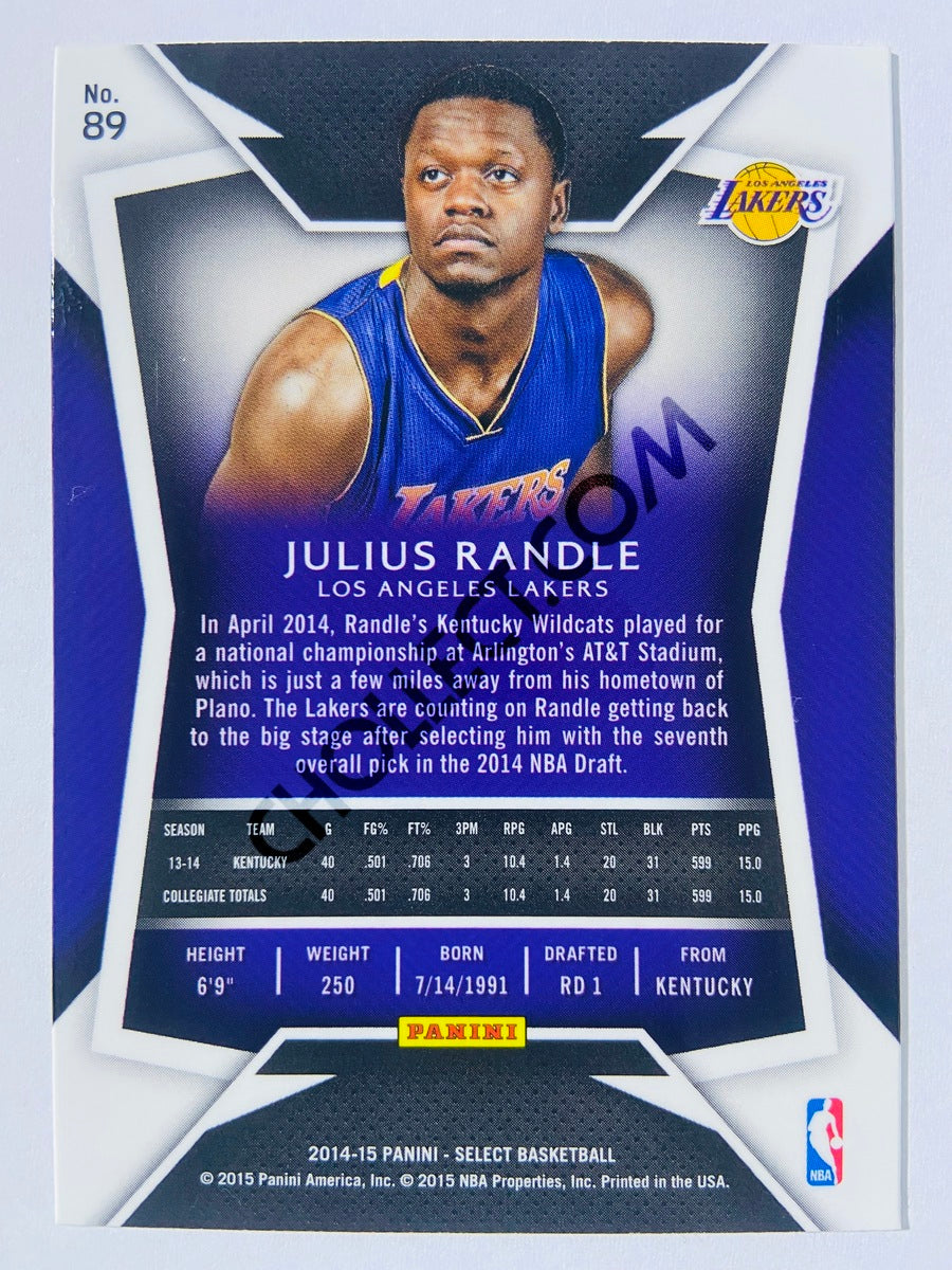 Julius Randle - Los Angeles Lakers 2014-15 Panini Select RC Rookie #89