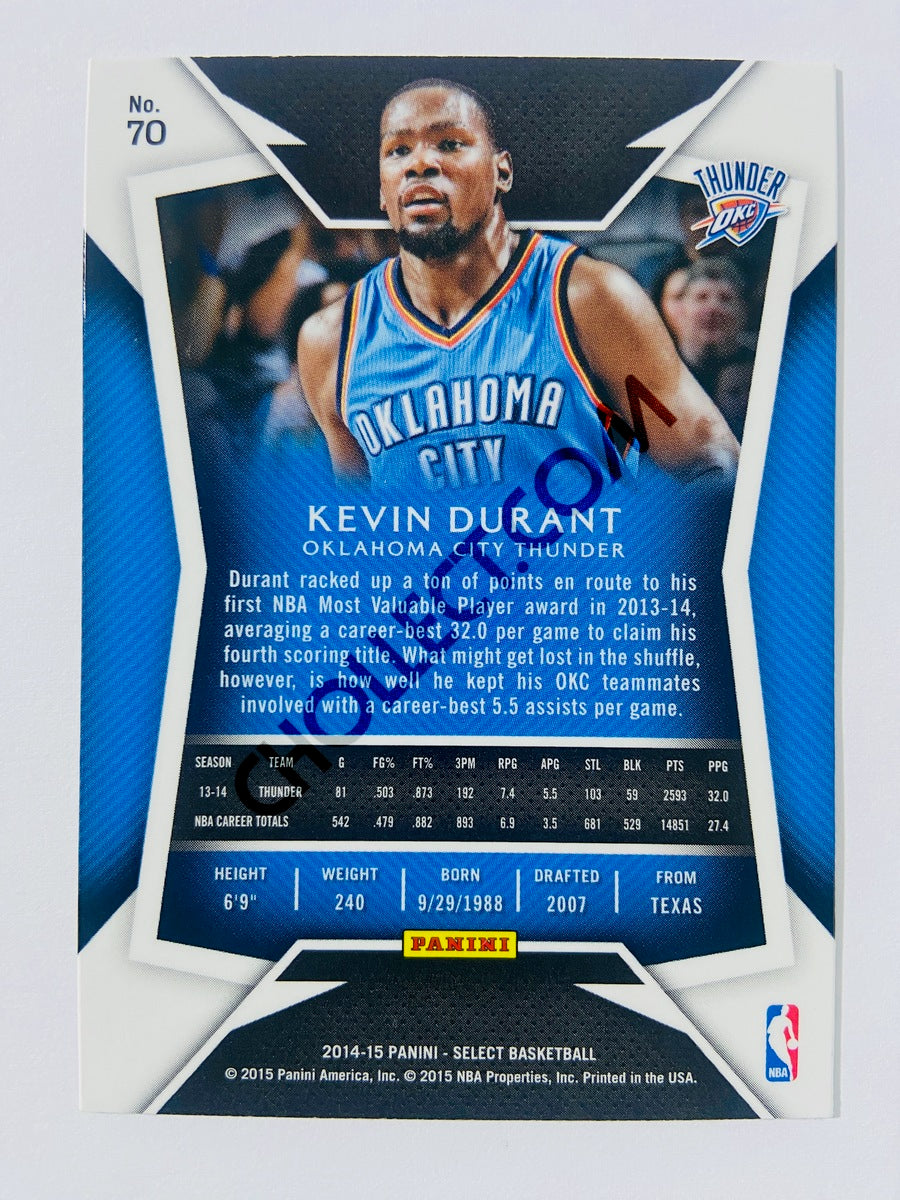 Kevin Durant – Oklahoma City Thunder 2014-15 Panini Select Concourse #70