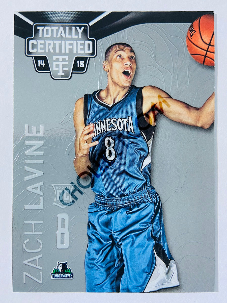Zach LaVine - Minnesota Timberwolves 2014-15 Panini Totally Certified Rookie Card #152