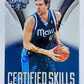 Dirk Nowitzki - Dallas Mavericks 2014-15 Panini Totally Certified Certified Skills #9 | 034/299