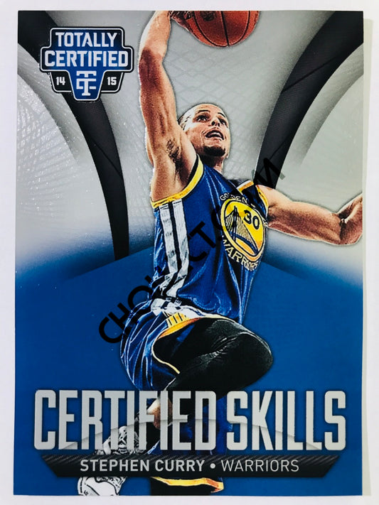 Stephen Curry - Golden State Warriors 2014-15 Panini Totally Certified Certified Skills #2 148/299