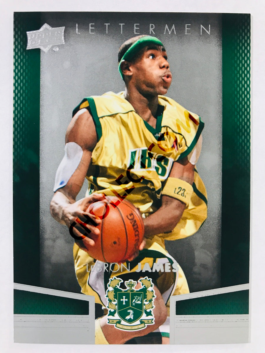 LeBron James - St. Vincent / St. Mary 2014-15 Upper Deck Letterman #20