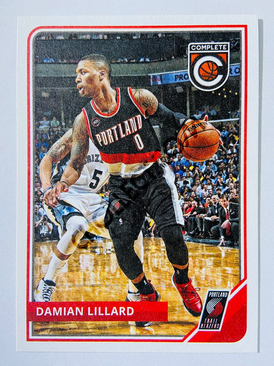 Damian Lillard - Portland Trail Blazers 2015-16 Panini Complete #92