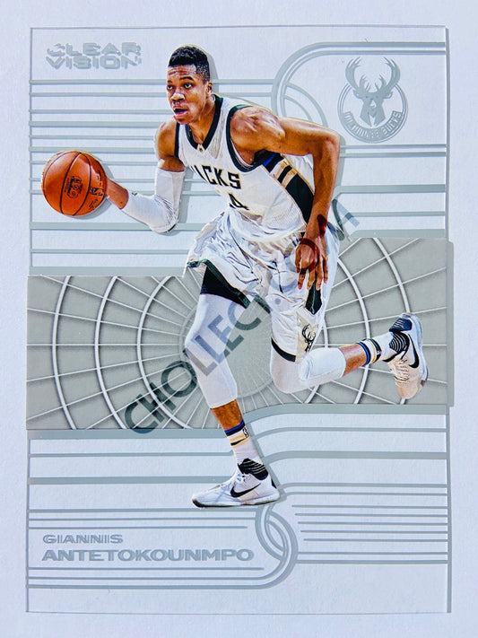 Giannis Antetokounmpo - Milwaukee Bucks 2015-16 Panini Clear Vision #14