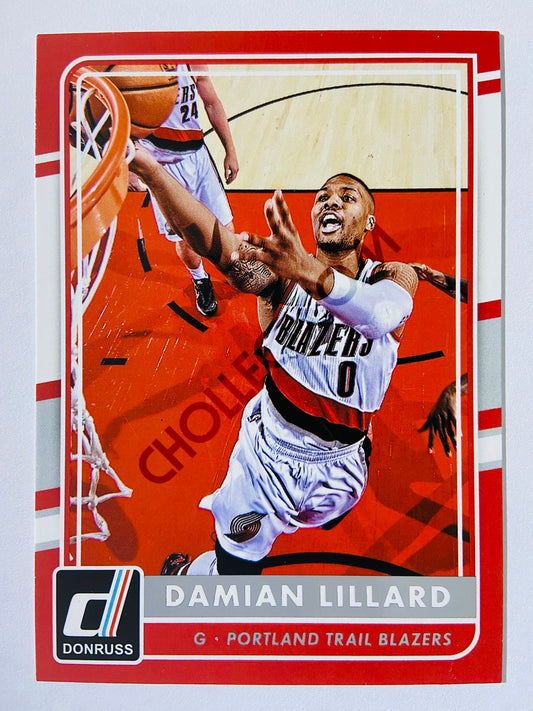 Damian Lillard - Portland Trail Blazers 2015-16 Panini Donruss #81