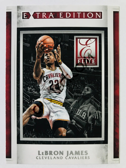 LeBron James - Cleveland Cavaliers 2015-16 Panini Elite Extra Edition #21