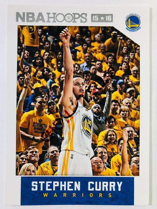 Stephen Curry - Golden State Warriors 2015-16 Panini NBA Hoops #248