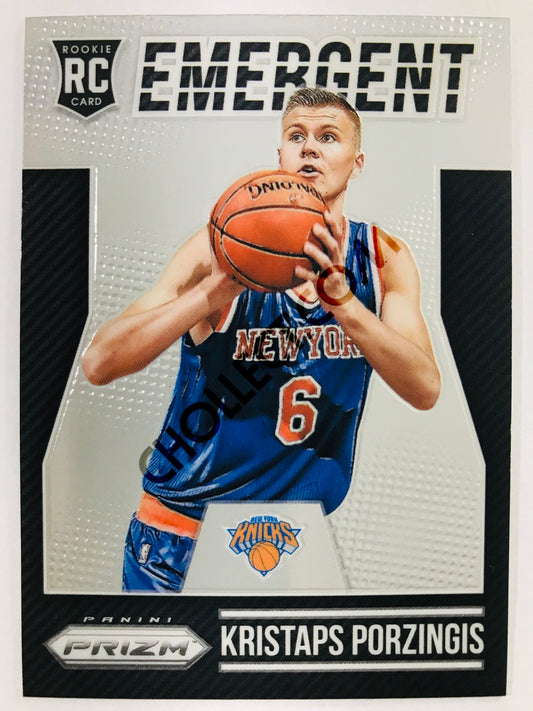 Kristaps Porzingis - New York Knicks 2015-16 Panini Prizm Emergent Insert #10