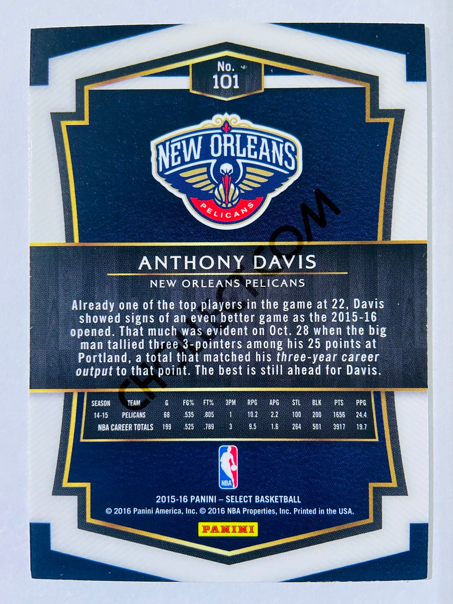 Anthony Davis - New Orleans Pelicans 2015-16 Panini Select #101