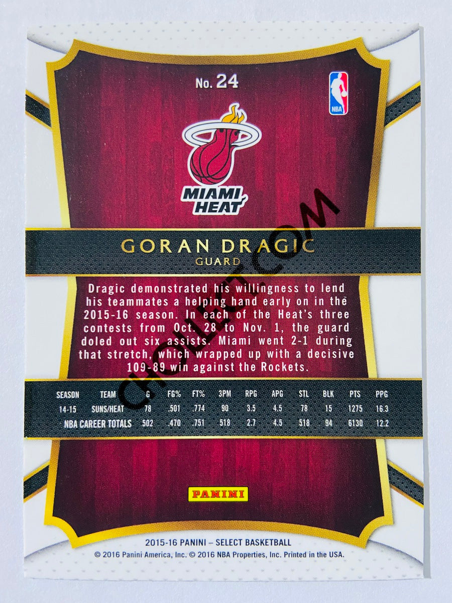 Goran Dragic - Miami Heat 2015-16 Panini Select Concourse #24