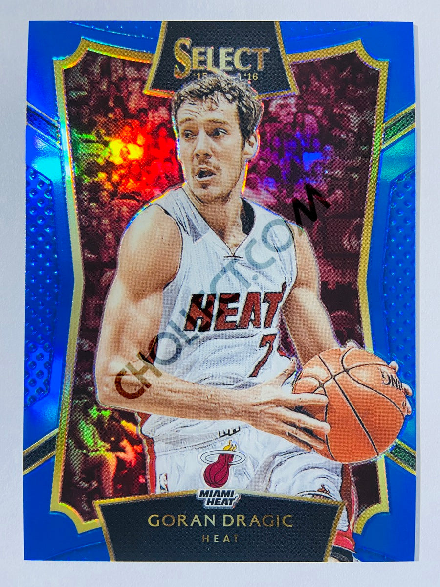 Goran Dragic – Miami Heat 2015-16 Panini Select Concourse Blue Parallel #24 | 064/249