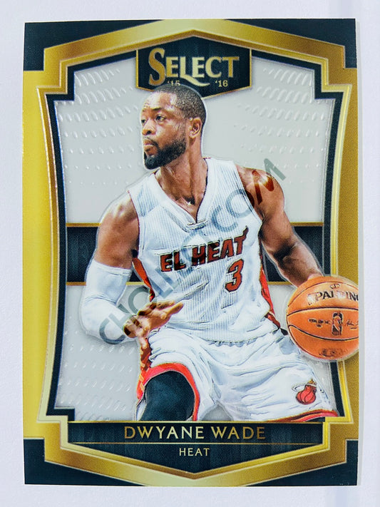 Dwyane Wade - Miami Heat 2015-16 Panini Select Premier Level  #133