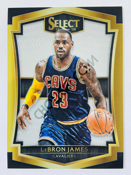 LeBron James - Cleveland Cavaliers 2015-16 Panini Select Concourse Level #147