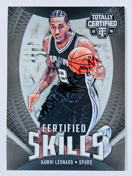 Kawhi Leonard - San Antonio Spurs 2015-16 Panini Totally Certified Certified Skills #22 | 044/199