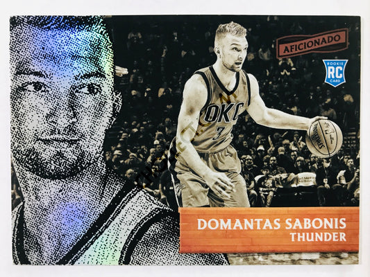 Domantas Sabonis - Oklahoma City Thunder 2016-17 Panini Aficionado RC Rookie #55