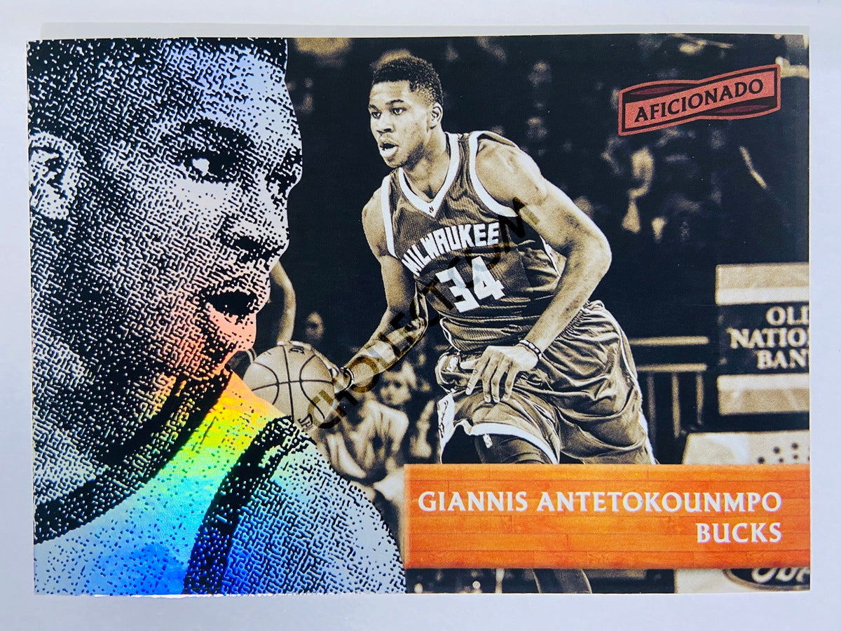 Giannis Antetokounmpo - Milwaukee Bucks 2016-17 Panini Aficionado #59