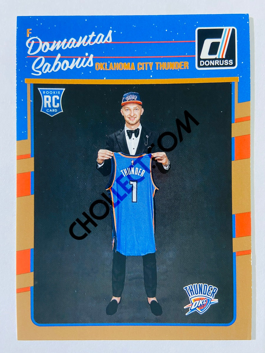 Domantas Sabonis - Oklahoma City Thunder 2016-17 Panini Donruss RC Rookie #161