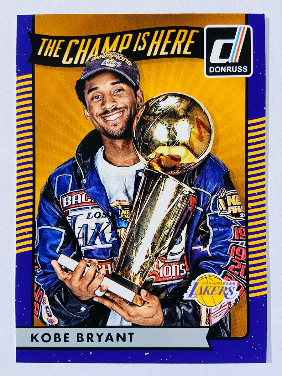 Kobe Bryant - Los Angeles Lakers 2016-17 Panini Donruss The Champ Is Here #7