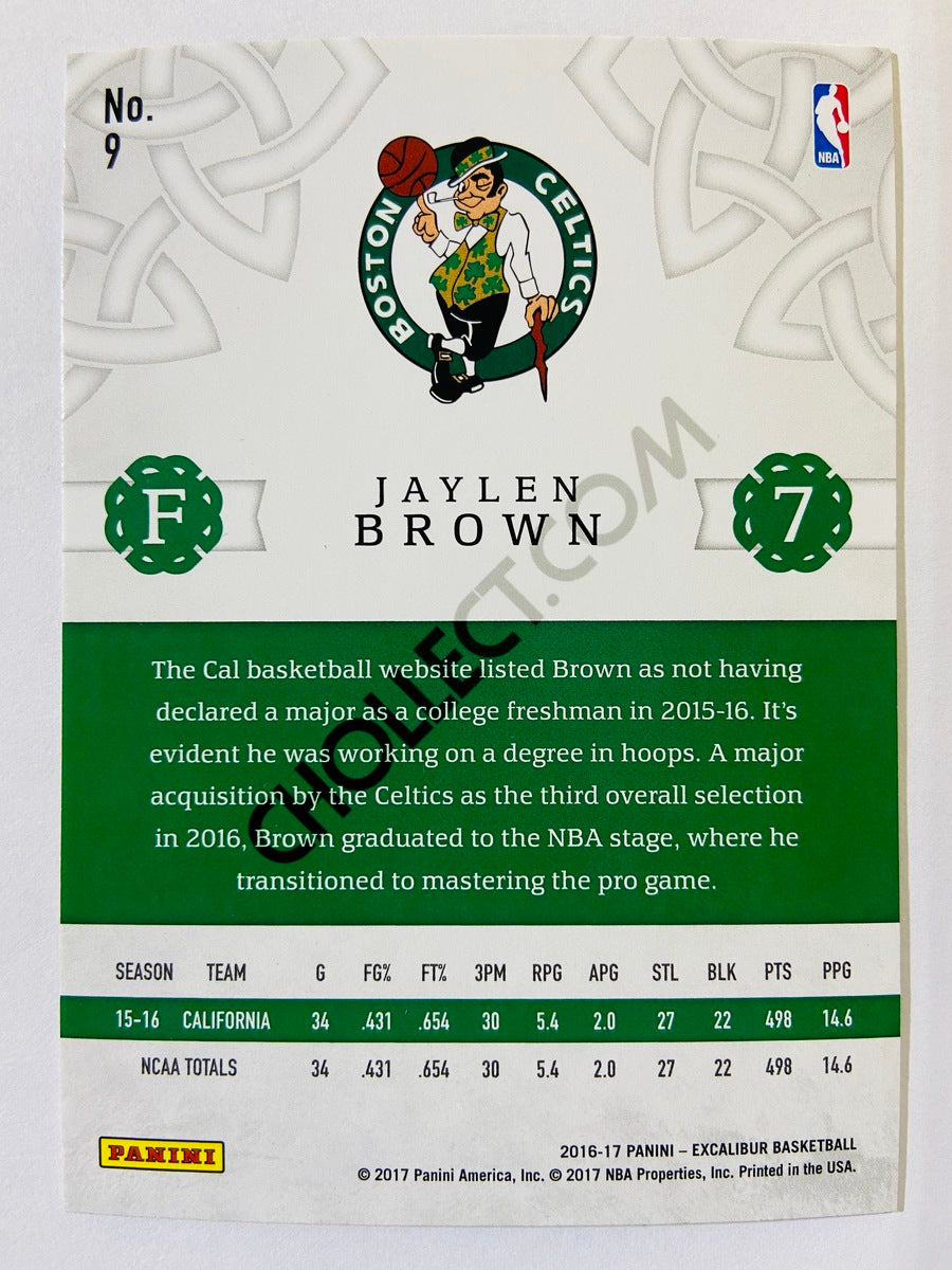 Jaylen Brown - Boston Celtics 2016-17 Panini Excalibur RC Rookie #9