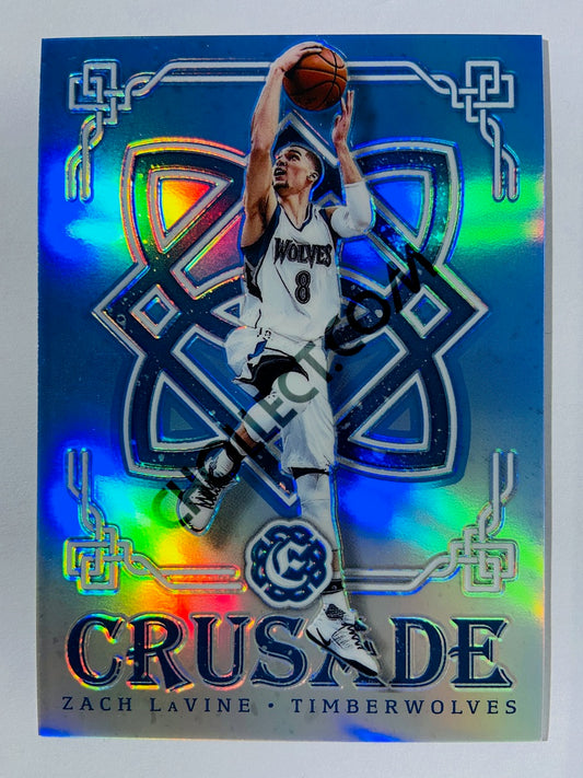 Zach Lavine - Minnesota Timberwolves 2016-17 Panini Excalibur Crusade #39 Blue Parallel 035/149