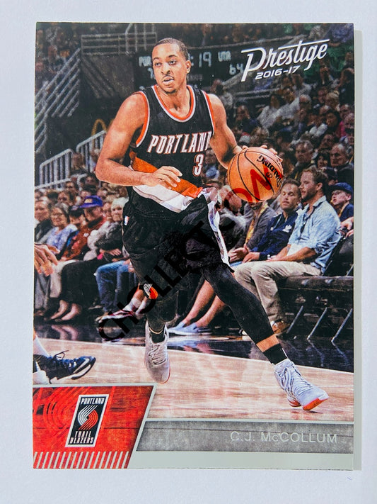 CJ McCollum - Portland Trail Blazers 2016-17 Panini Prestige #73