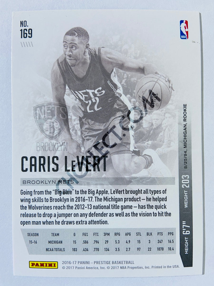 Caris LeVert - Brooklyn Nets 2016-17 Panini Prestige RC Rookie #169