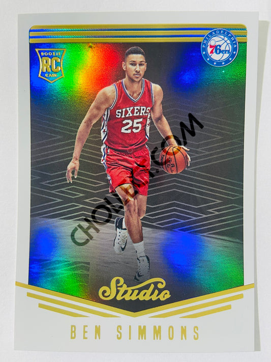 Ben Simmons - Philadelphia 76ers 2016-17 Panini Studio Portrait RC Rookie Card #184