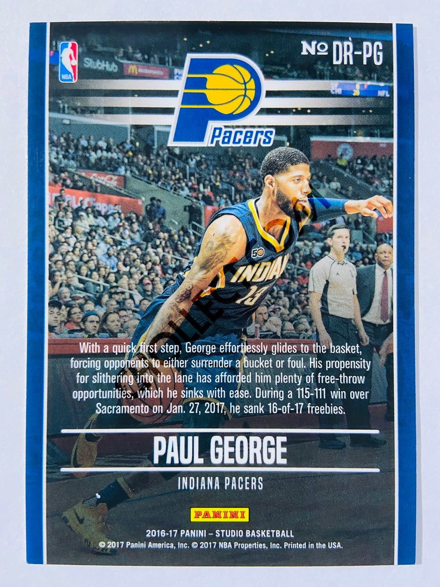 Paul George - Indiana Pacers 2016-17 Panini Studio Driven #DR-PG