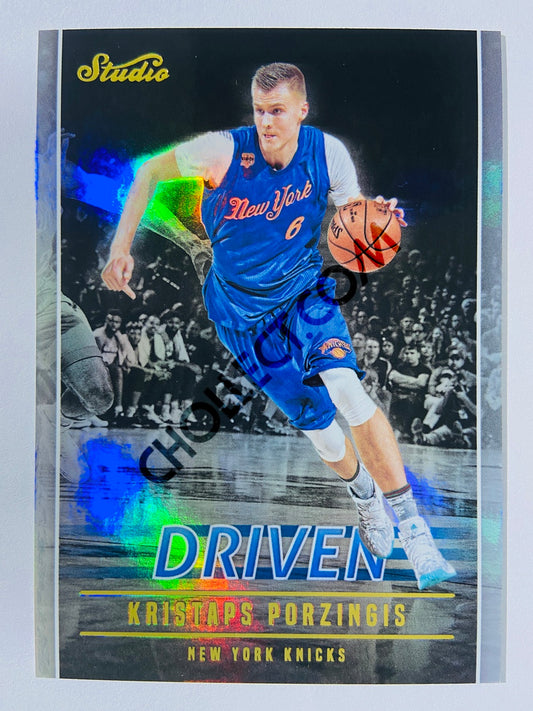 Kristaps Porzingis - New York Knicks 2016-17 Panini Studio Driven #DR-KP