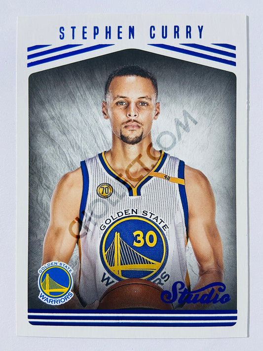 Stephen Curry - Golden State Warriors 2016-17 Panini Studio Portrait #101