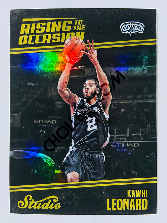 Kawhi Leonard - San Antonio Spurs 2016-17 Panini Studio Rising to the Occasion #RO-JB