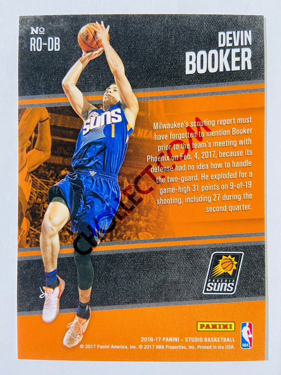 Devin Booker - Phoenix Suns 2016-17 Panini Studio Rising to the Occasion #RO-DB