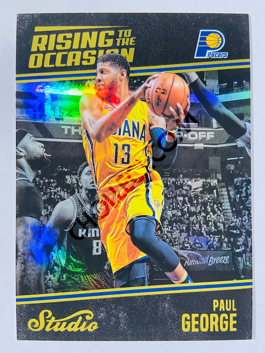 Paul George - Indiana Pacers 2016-17 Panini Studio Rising to the Occasion #RO-PG