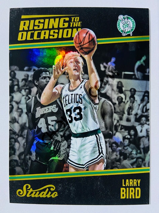 Larry Bird - Boston Celtics 2016-17 Panini Studio Rising to the Occasion #RO-LB