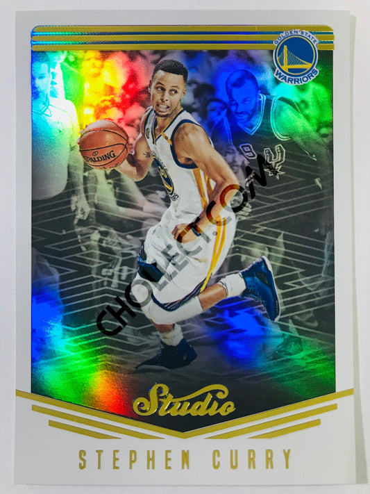 Stephen Curry - Golden State Warriors 2016-17 Panini Studio Action #1