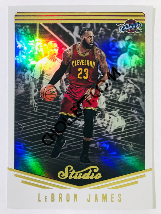 LeBron James - Cleveland Cavaliers 2016-17 Panini Studio Action #18