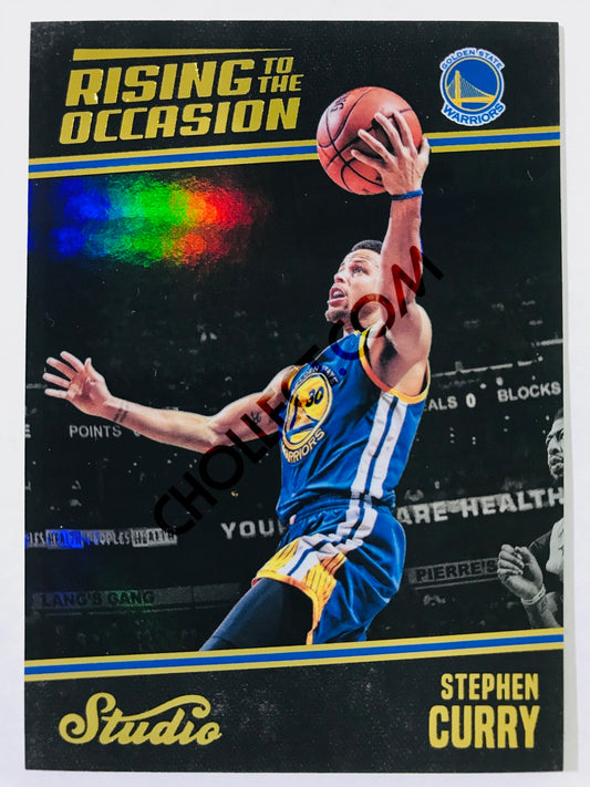 Stephen Curry - Golden State Warriors 2016-17 Panini Studio Rising to the Occasion #RO-SC