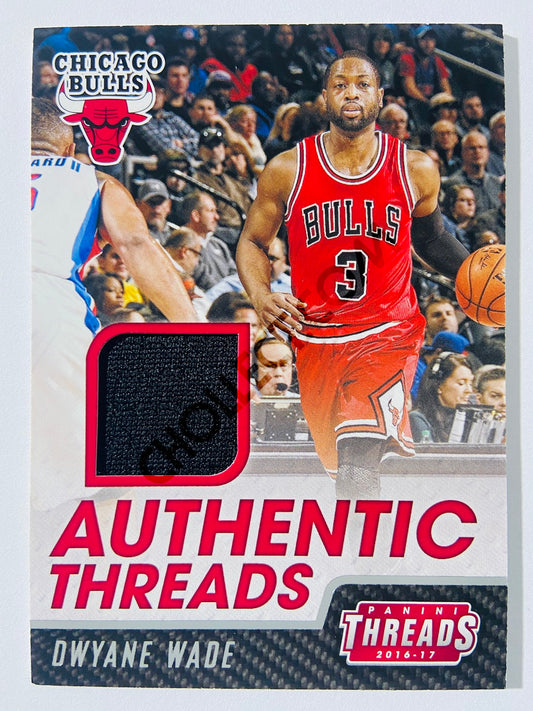 Dwyane Wade - Chicago Bulls 2016-17 Panini Threads Authentic Threads Jersey #7