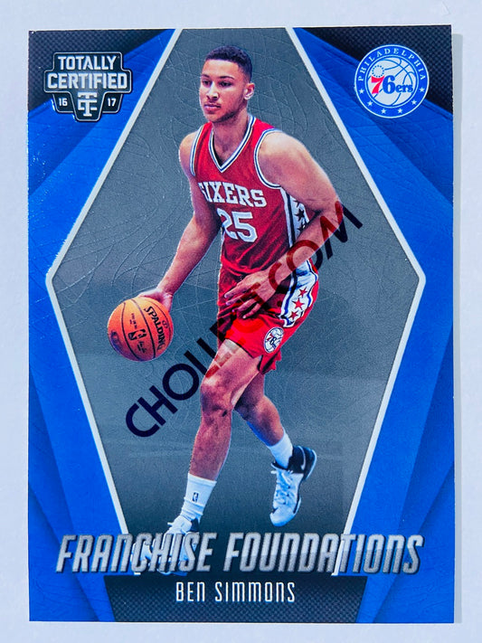 Ben Simmons - Philadelphia 76ers 2016-17 Panini Totally Certified Franchise Foundation Rookie Card #30