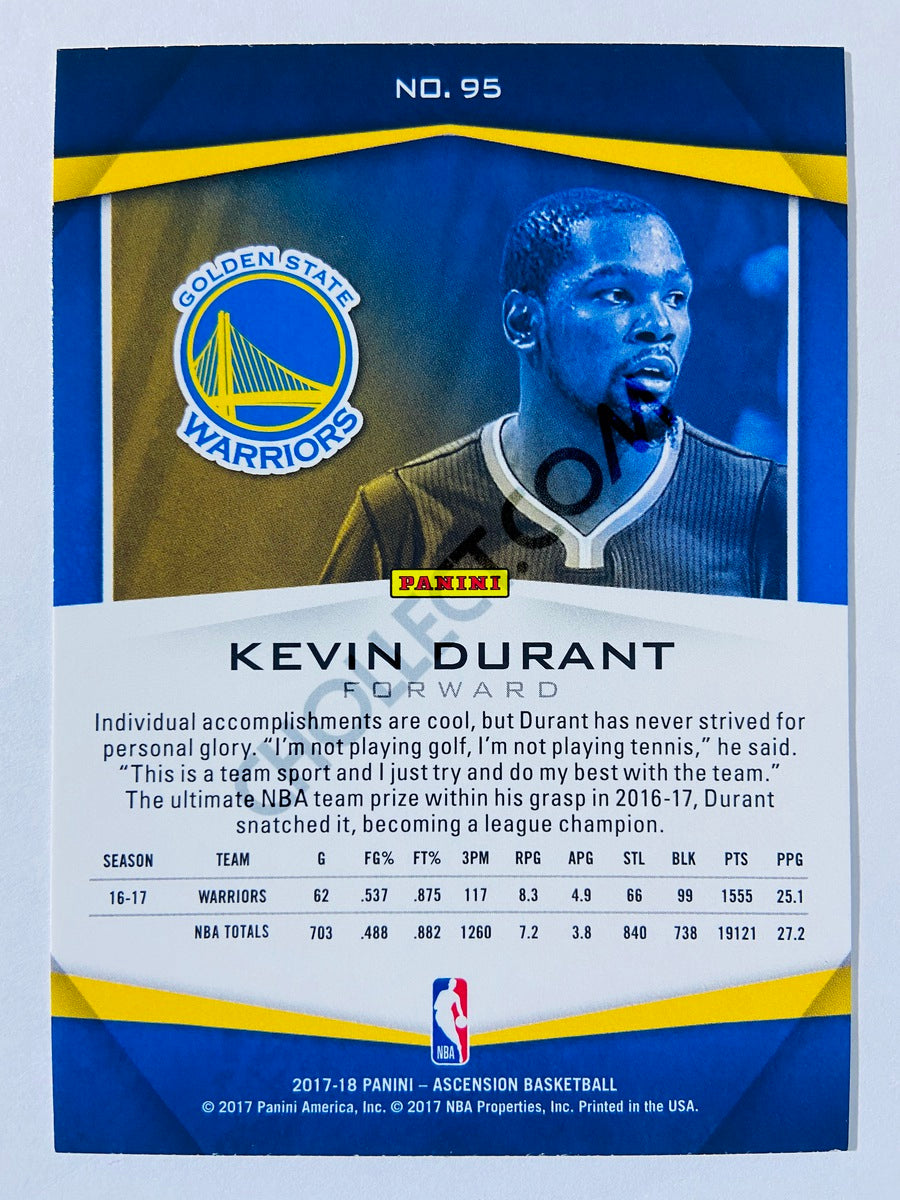 Kevin Durant - Golden State Warriors 2017-18 Panini Ascension #95