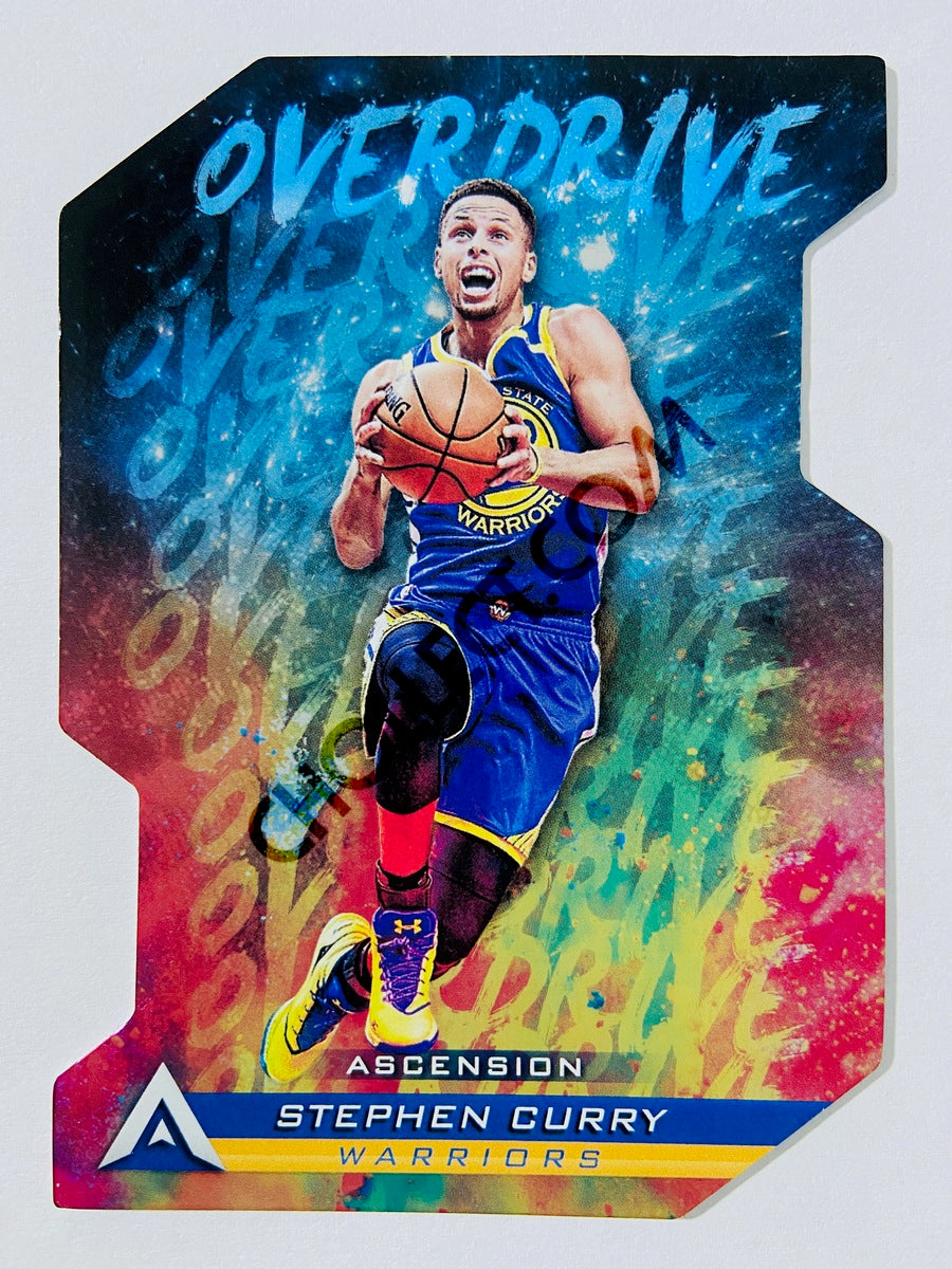 Stephen Curry - Golden State Warriors 2017-18 Panini Ascension Overdrive Die-Cut #O-SC